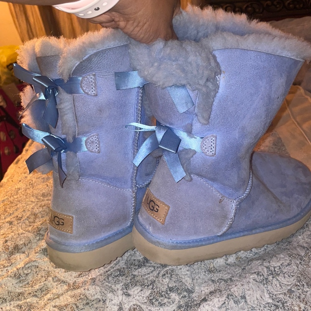 Baby blue ugg boots